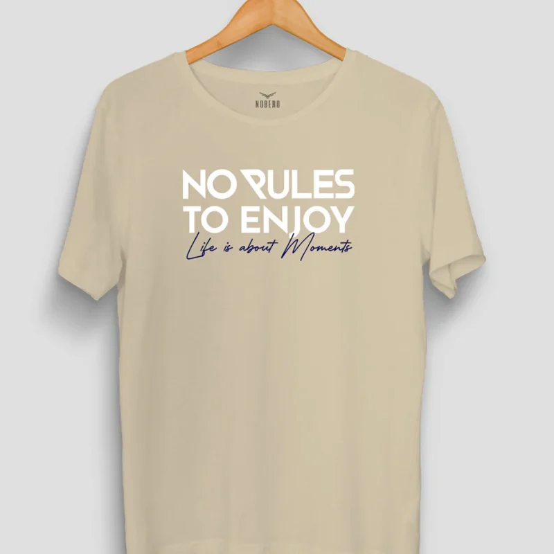 No Rules To Enjoy Classic Fit T-Shirt